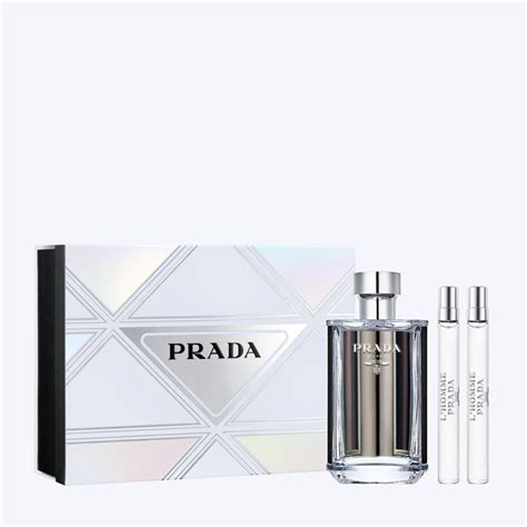 perfume prada set|Prada l'homme gift set.